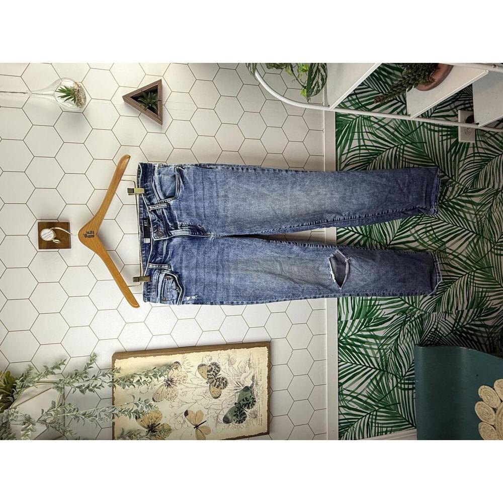 KUT from the Kloth Acid Wash Distressed Catherine Boyfriend Jeans - Size - 10